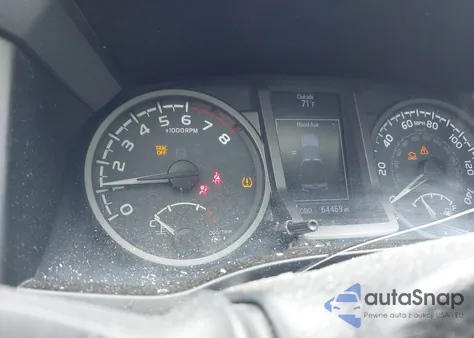 2017 Toyota Tacoma Dbl Cab/Sr/Trdspt/Or/Pro из США, поврежденный, VIN 3TMCZ5ANXHM083407